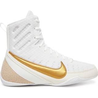 Nike Machomai 3 Boksesko Hvid Guld