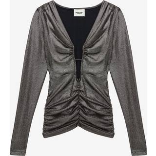 Top Buffy - Mujer - Metallic Black - Talla 40 - Marant Étoile