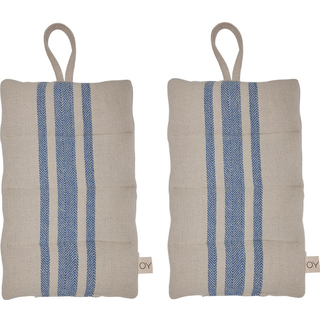 OYOY Linu grydelapper 2-pak Blue