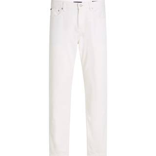 Mercer White Regular Straight Leg Jeans