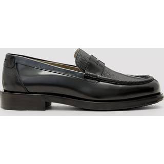 All Saints AllSaints Black Bloom 100% Cotton Loafers - uk8eu42