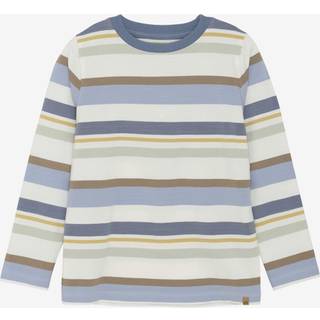 Minymo Langærmet T-shirt Flint Stone 116 cm  Grå  116 cm  mand