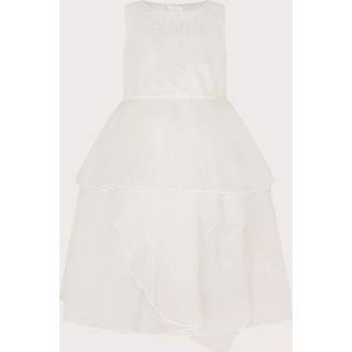 Monsoon Monsoon Natural Lace Petal Flower Girl Dress - 116cm (6 Years)