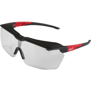 Sikkerhedsbrille/overbrille, klar polycarbonat