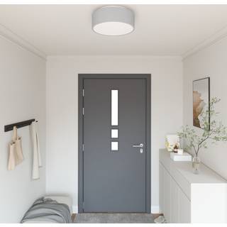 Loftlampe Grå 38 x 13,5 cm Stof