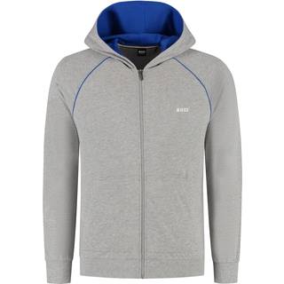 BOSS Mix And Match Full Zip Hoodie Grey