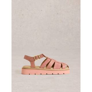 White Stuff White Stuff Pink Chunky Fisherman Sandals