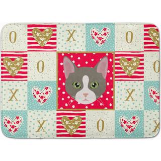 """" Caroline's Treasures Brazilian Shorthair Cat Love Machine Washing Memory Foam Mat Doormats Multicolor """"
