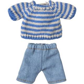 Maileg Strikket sweater og bukser til storebror mus