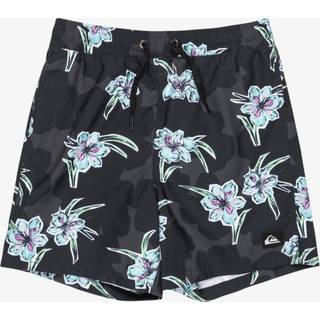 Quiksilver Kid's Everyday Straight Volley 14 Boardshorts Børn størrelse 14 Years farve sort