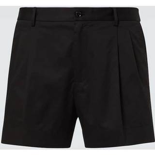 Dolce&Gabbana Cotton-blend gabardine shorts - black - EU 56