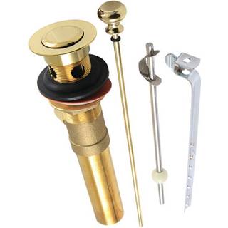 Kingston Brass KB2002 Trimscape Pop-Up Drain med overløb 8,25 x 2,13 x 2,13 Poleret messing