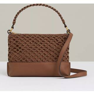 Reiss Reiss Tan Blakeley Weave Cross-Body Bag
