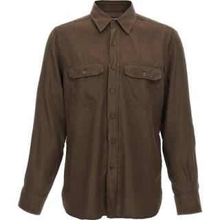 Tom Ford Twill overshirt - green - EU 42