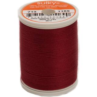 Sulky of America 660d 12wt 2-lag bomuldstr?d 330 yd Bayberry Red