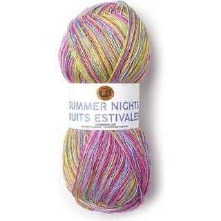 Lion Brand Yarn Summer Nights Bonus Bundle Yarn Passion Fruit (1 Skein/Ball)