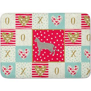 """" Caroline's Treasures Safari #2 Cat Love Machine Washing Memory Foam Mat Doormats Multicolor """"