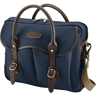 BILLINGHAM THOMAS BRIEF CASE - NAVY/ CHOCOLATE