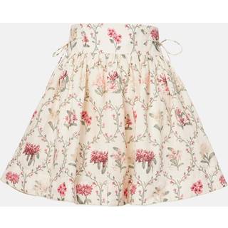 Agua by Agua Bendita Floral linen miniskirt - multicoloured - XS