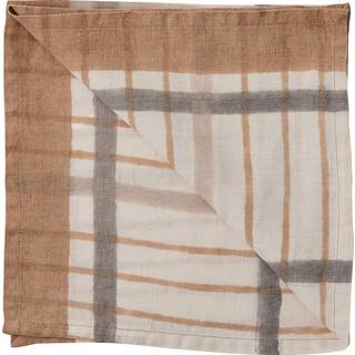 Tell Me More Ella Serviet 50x50 Cm - Servietter & Tilbehør Hazelnut Checkered - 615244