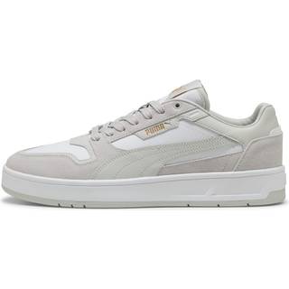 Puma Court Classic Suede Sneakers Unisex, White, Size 40, Shoes - Gold - 40