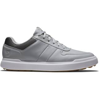FootJoy Contour Casual (2024) Vandtætte Herre Golfsko Uden Spikes - Grey/White - Str. 44 Normal