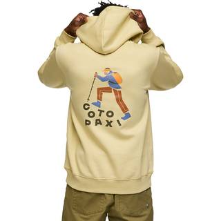 Cotopaxi Up And Up Pullover Hoodie Hoodie Herrer størrelse M farve beige