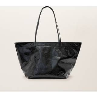 All Saints AllSaints Black Serafina E/W Tote Bag