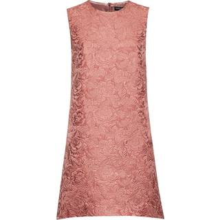 Dolce&Gabbana Floral matelassÃ© jacquard minidress - pink - M