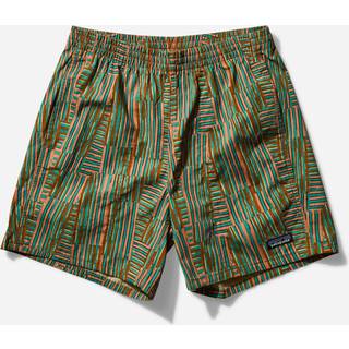 Patagonia Funhoggers Shorts - S - quilty fitz/heartleaf grn