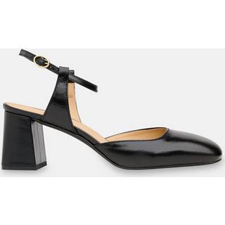 Whistles Whistles Black Matilda Block Heel Sandals