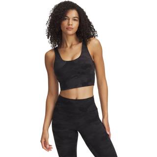 Under Armour Meridian Fitted Printed Women's Crop Tank Black / Black XXL