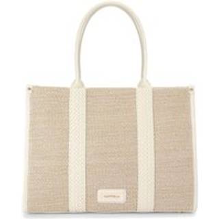 Carvela Carvela Twisted Raffia Midi Black Bag