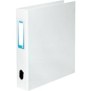 10 x Elba combiringbind A4+ med 4DR 55 mm hvid