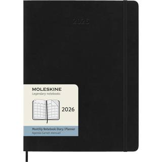 Moleskine 2026 12 Month Monthly Xl Softcover Diary