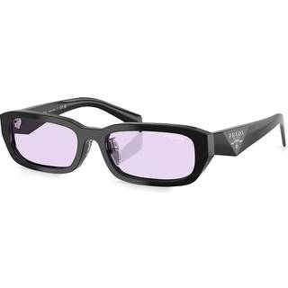 Prada PR B06SF Asian Fit 16K40J 55 Solbriller Kvinder Black - Black - 55mm