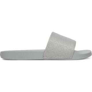 Logo Jacquard Sliders - Grey - EU 36