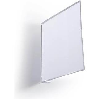 Durable gangskilt til lagerreol selvklæbende 149 x 149 mm klar, pose med 10 stk