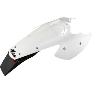 UFO Bag Fender + nummerpladeholder /W Light White KTM KT03081#047