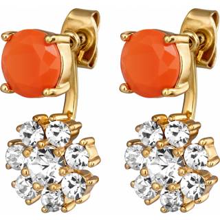 DYRBERG/KERN FLOSS ØRERING 460084 (Gold, Crystal, ONESIZE)