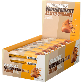 ProBrands Proteinbarer Salted Caramel 24-pak (1,08 kg)
