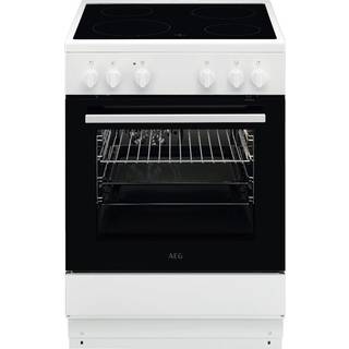 AEG 4000-serie CCB62003BW keramisk komfur ➞ På lager - klar til levering