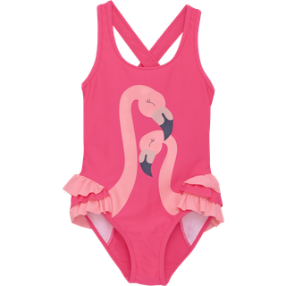 Color Kids Kid's Swimsuit with Application Badedragt Børn størrelse 116 farve pink