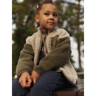 Viking Playtime Teddyjakke Cement