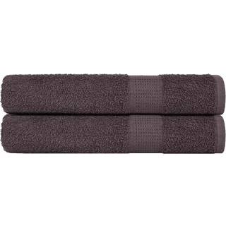 Håndklæder 360 G/M² 100 % Bomuld Antracitgrå - 2 / 80 x 200 cm