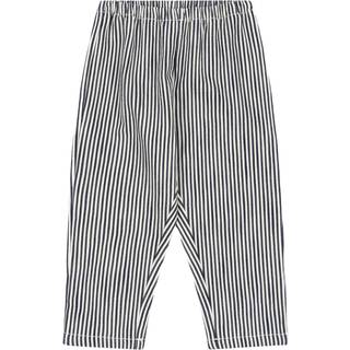 Konges Sløjd GOTS Fender Bukser Naval Stripe 3 Y  Marineblå  3 år  mand