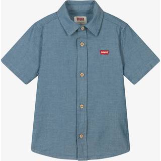 LEVIS BOY LVB SS WOVEN SHIRT - Blå