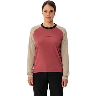 Vaude Women's Loamer L/S Shirt Cykeljersey Damer størrelse 40 farve rød