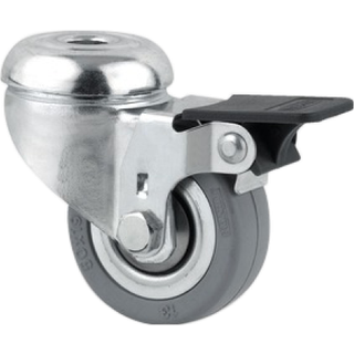 Drejehjul m/brem.2475 DIK 050P30-11