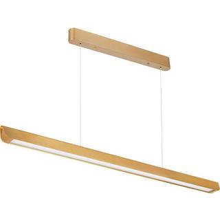 36W Lineær Hængelampe - LED Samsung, Diffusor Pladetype 3in1, Guld - Kulør : 3-i-1